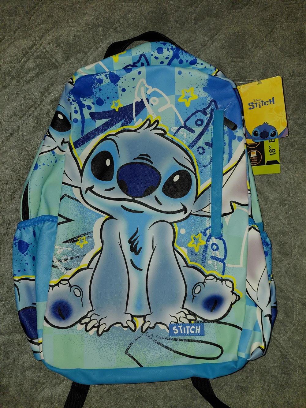 Disney Stitch Leather Backpack